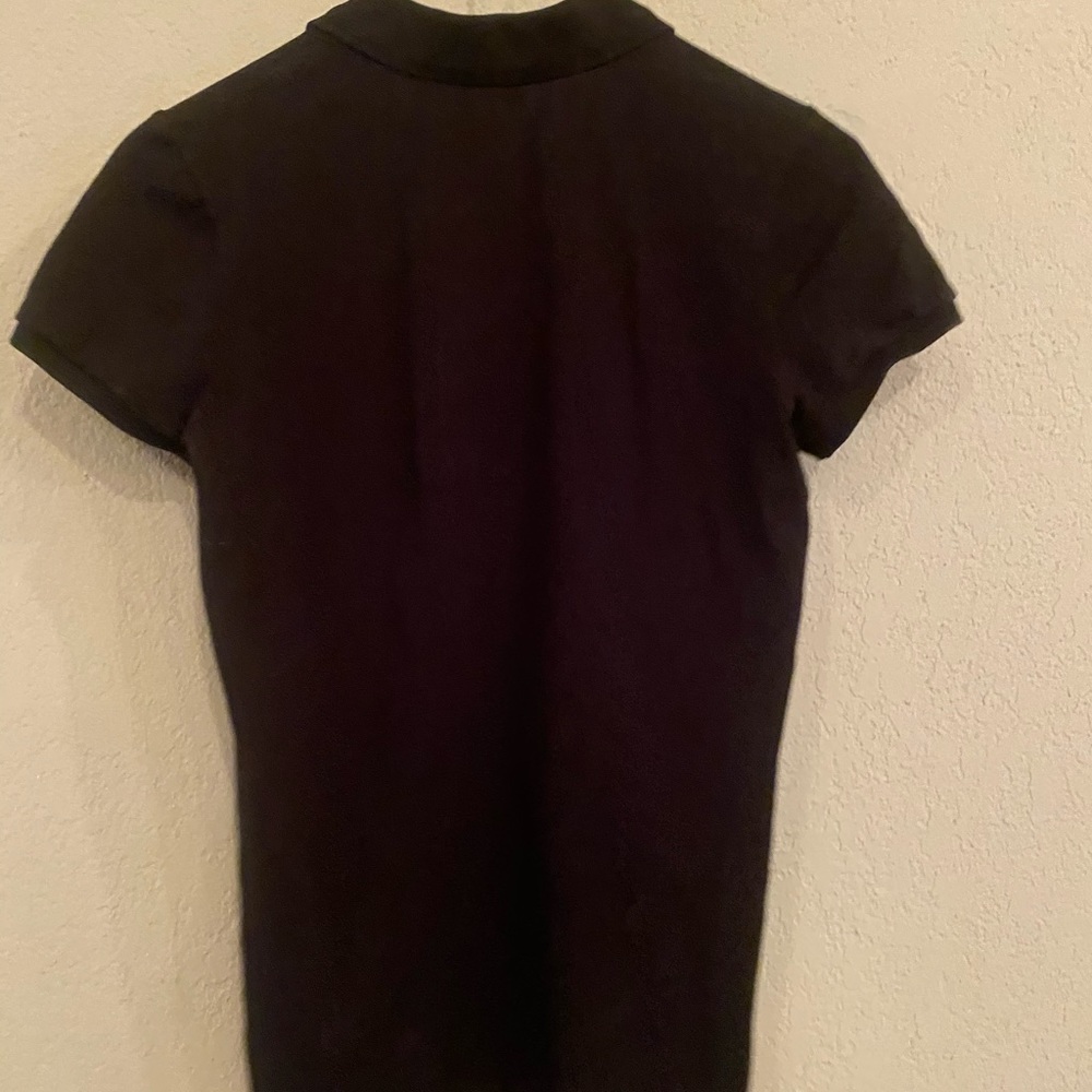 Black Ralph Lauren golf polo